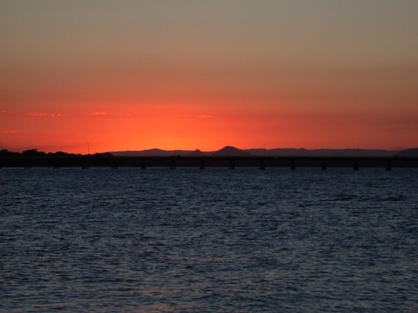 Sunset Over Glass House Mountains